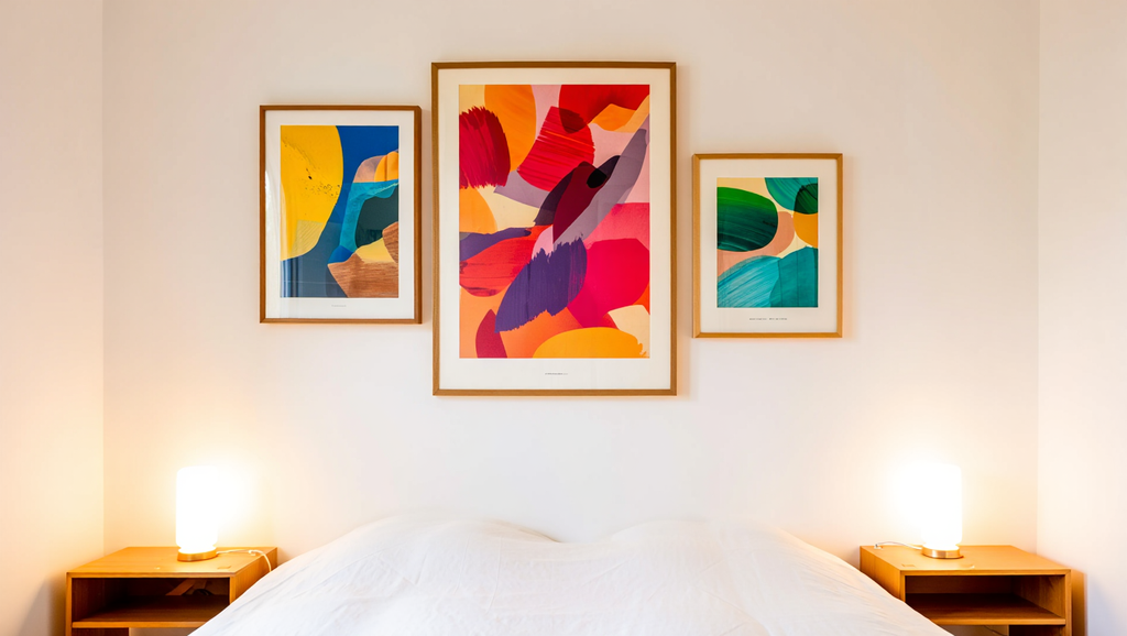 Klee Kandinsky Modernist Collection Bedroom - Set of 3