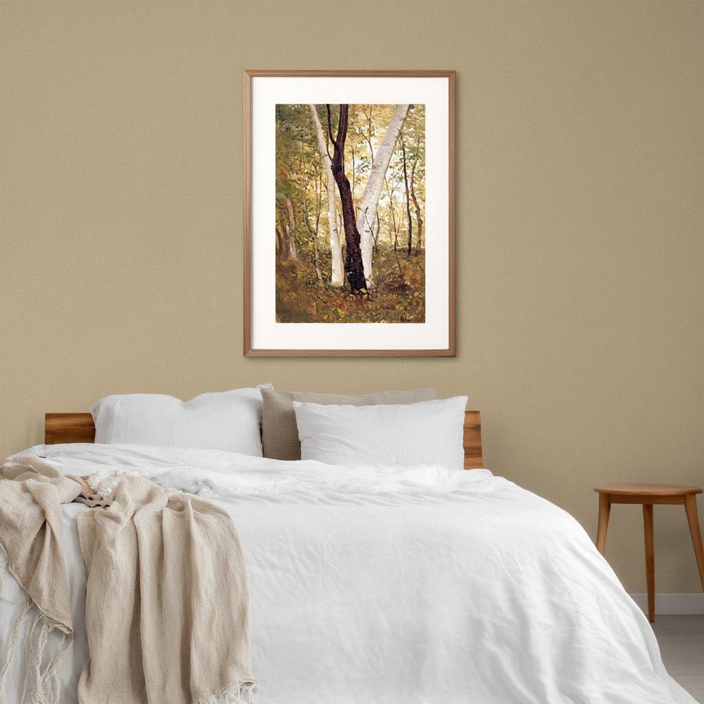 In the Woods, Hudson, New York – Frederic Edwin Church Art Print | 1865 Landscape Poster