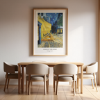 Vincent Van Gogh – Café Terrace at Night – Iconic Post-Impressionist Art Print - Hakyarts
