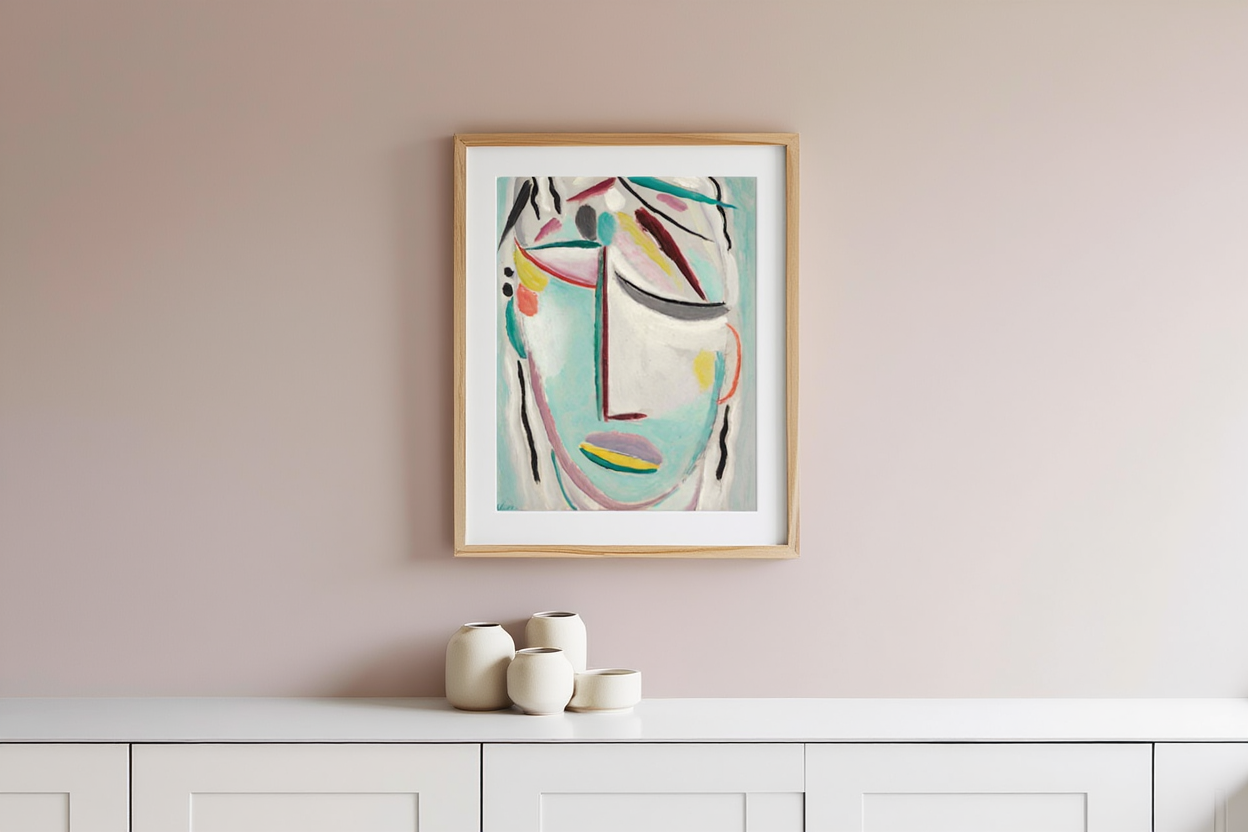 Alexej von Jawlensky - Saviour's face Martyr Poster