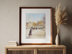 Autumn in Paris by Jean-François Raffaëlli – Impressionist Art Print