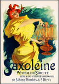Saxoléine Poster by Jules Chéret – Belle Époque French Advertising Art Print - Hakyarts