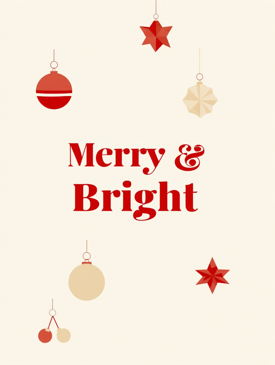 Christmas Joy – 4 Holiday Prints