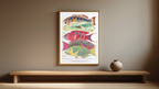 Great Barrier Reef Fishes by William Saville-Kent – Natural History Marine Art Print