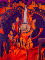 Expressionist City Rhythms – Kirchner 4 Prints Mix & Match