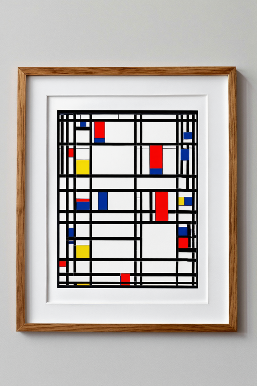 Piet Mondrian – Mix & Match Geometric Prints