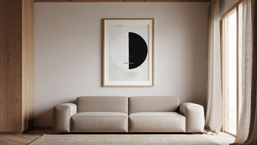 Hilma af Klint  - Buddhas Standpoint in the Earthly Life No. 3