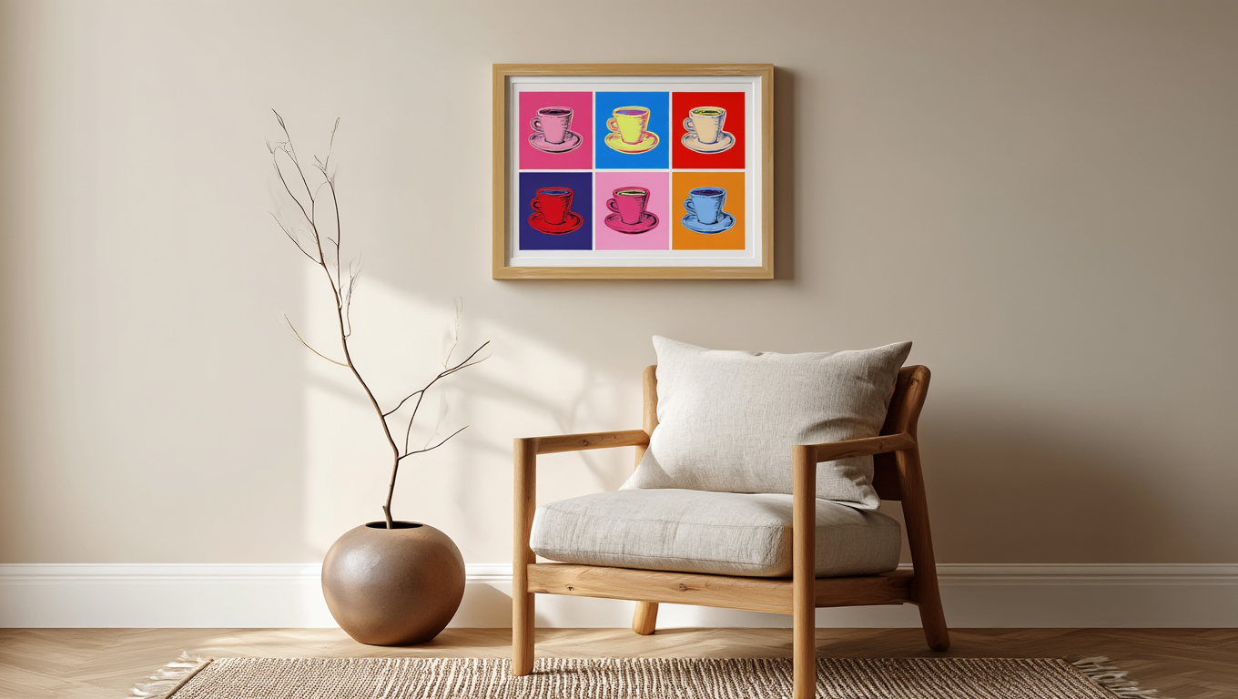 Andy Warhol - Coffee of Mug Poster