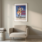 L’Amant des Danseuses Poster by Jules Chéret – Belle Époque French Advertising Art Print - Hakyarts