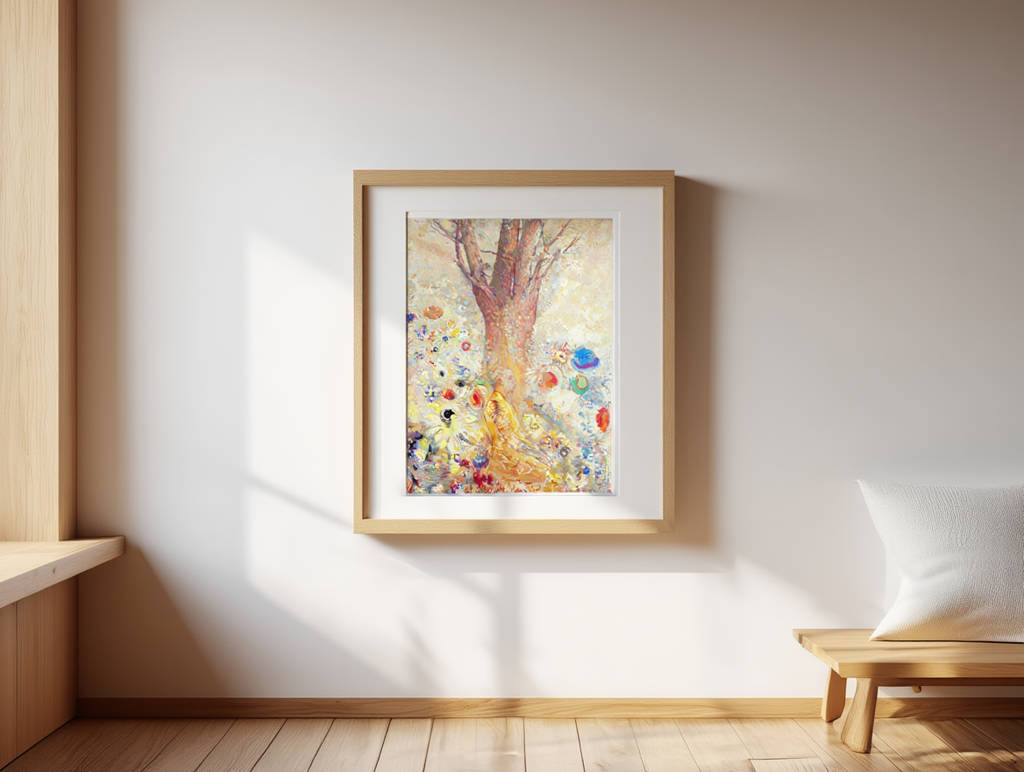 Odilon Redon - The Buddha