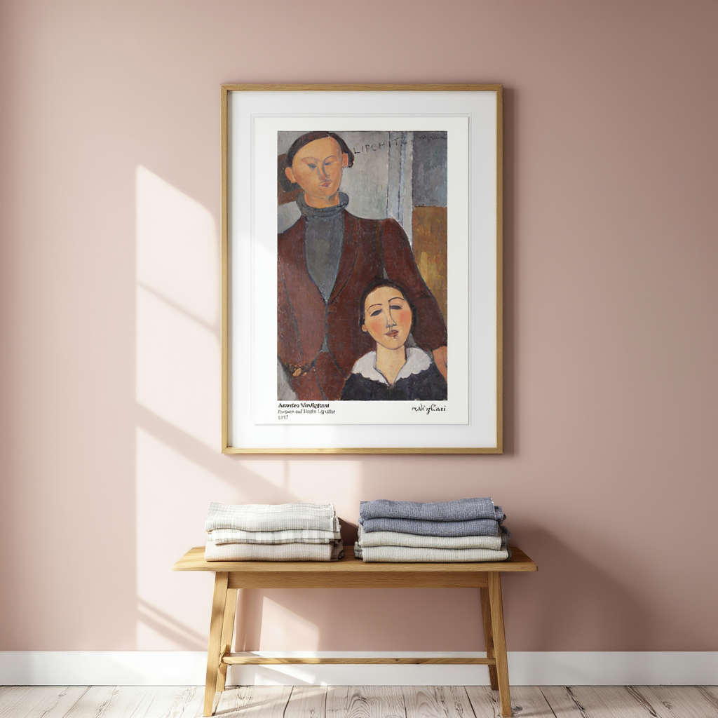 Amedeo Modigliani - Jacques and Berthe Lipchitz Poster