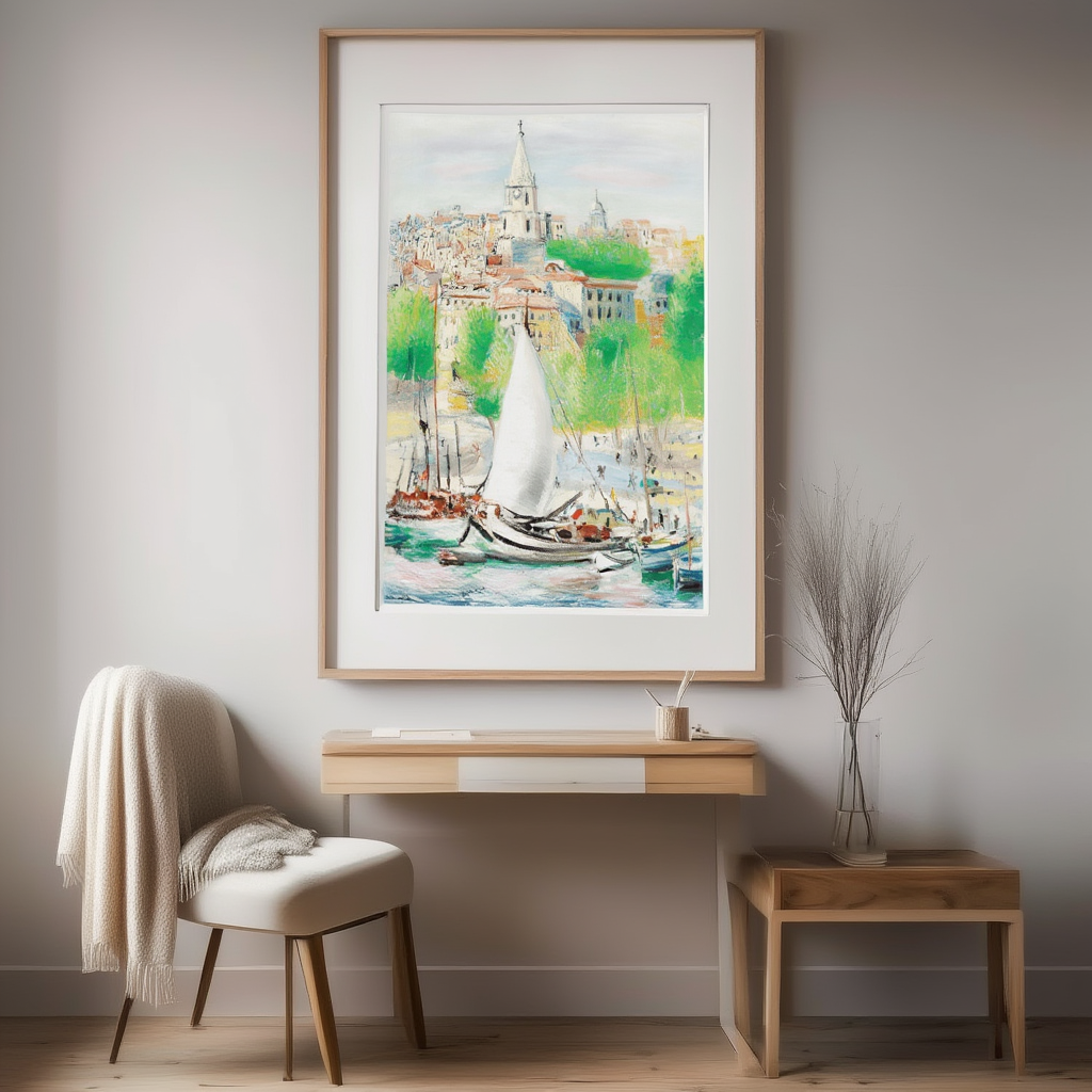 Marseille – Moïse Kisling (1948) | Classic Art Print - Hakyarts