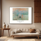 Impression, Sunrise by Claude Monet – Iconic Impressionist Art Print - Hakyarts