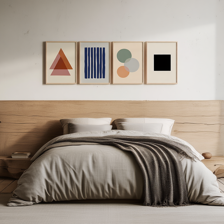 Retro Scandinavian Collection - `Set of 4 Prints