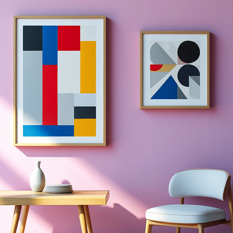 Bauhaus Duo – Set of 2 Art Prints