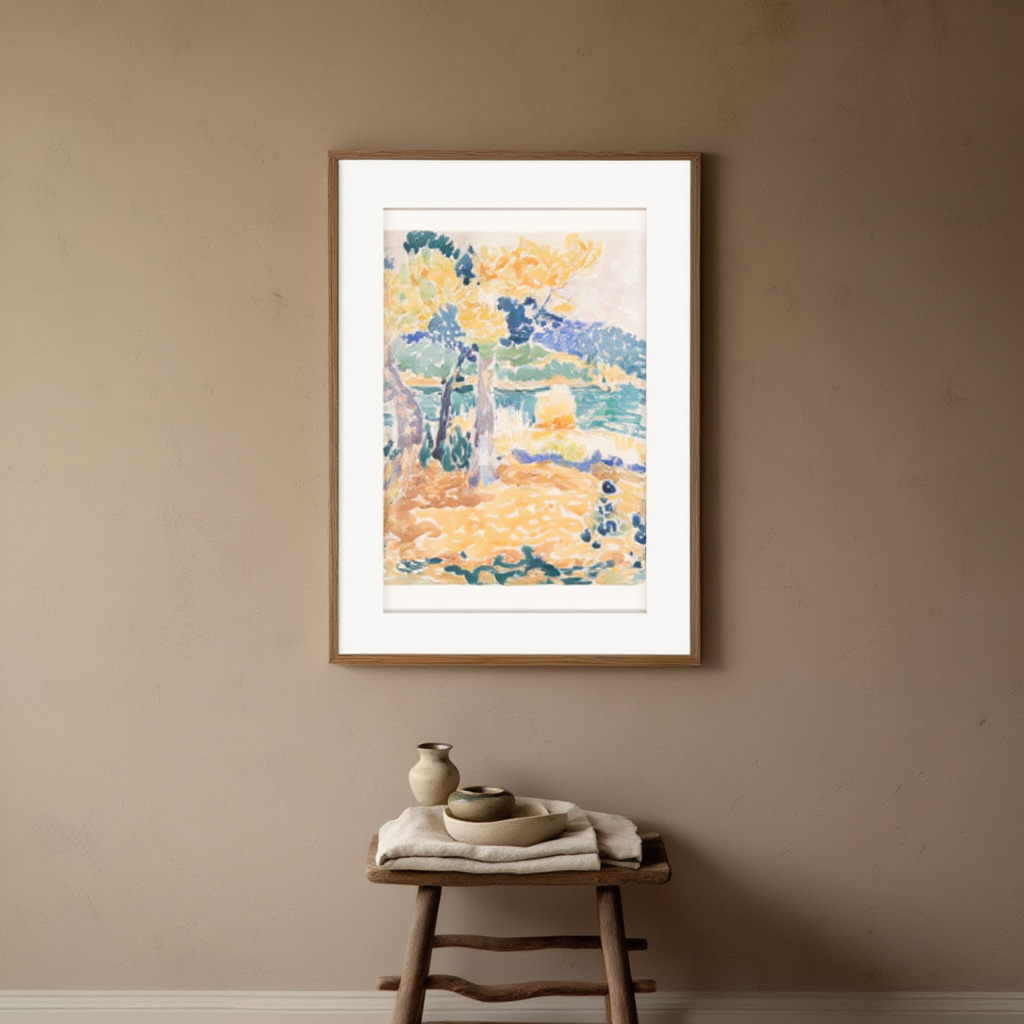 Henri-Edmond Cross - Pines on the Coastline