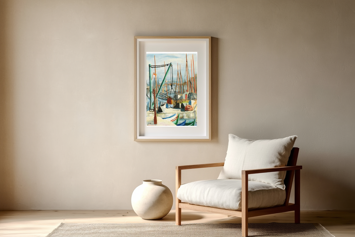 Moïse Kisling - Port de Marseille