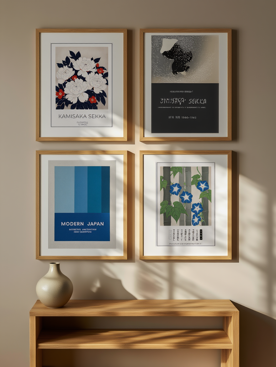 Kamisaka Sekka – Seasons & Elegance | 4 Prints Mix & Match