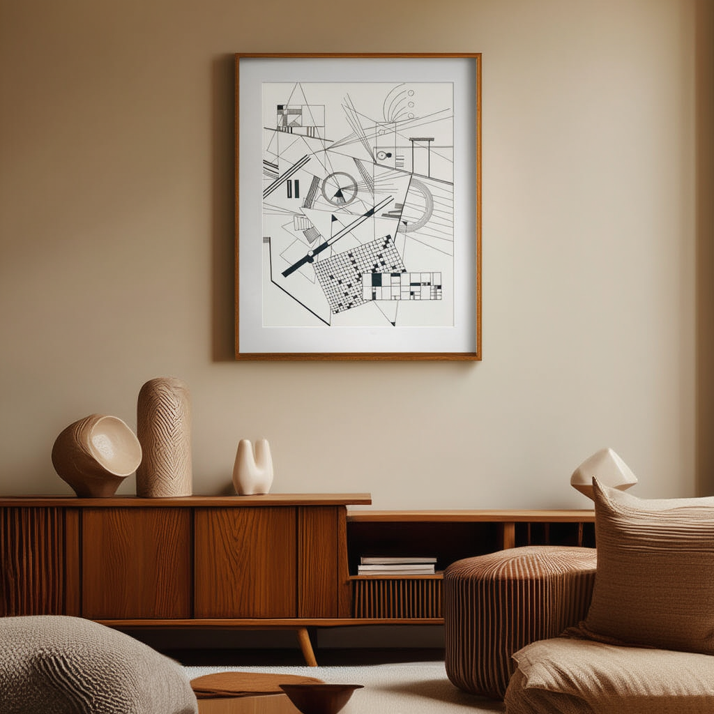 Ohne Titel by Wassily Kandinsky – Abstract Modern Art Print