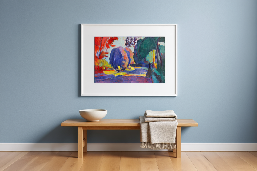 Henri Matisse – Luxembourg Gardens Poster | Vintage Modern Art Print for Home Decor