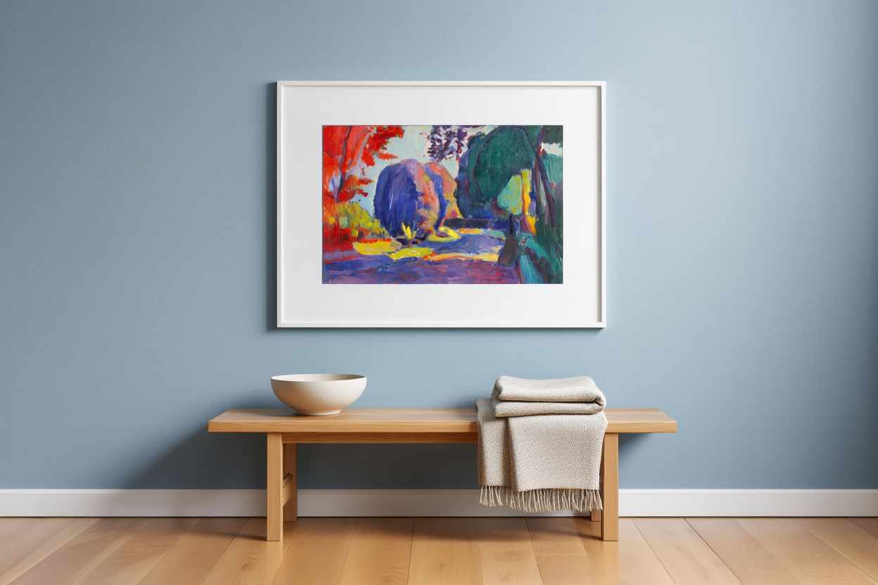 Henri Matisse – Luxembourg Gardens Poster | Vintage Modern Art Print for Home Decor