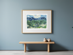 The Olive Trees – Vincent van Gogh Poster | Post-Impressionist Nature & Landscape Art Print