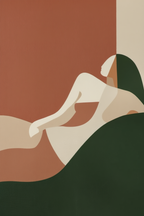 Silent Reverie – Figurative Art Print - Hakyarts