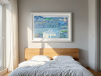 The Port of Concarneau by Max Kurzweil – Early 20th-Century Figurative Landscape Art Print