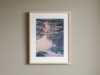 Water Lilies by Claude Monet  - Impressionist Art Print - Hakyarts