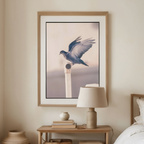 Blue Bird Poster - Hakyarts