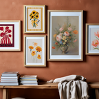 Floral Mix & Match – 5 Curated Prints - Hakyarts