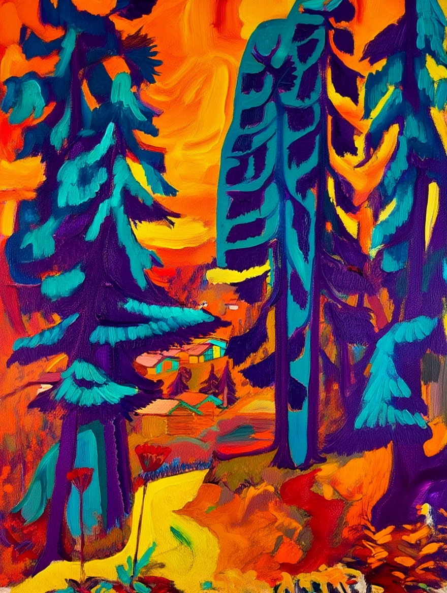 Expressionist City Rhythms – Kirchner 4 Prints Mix & Match