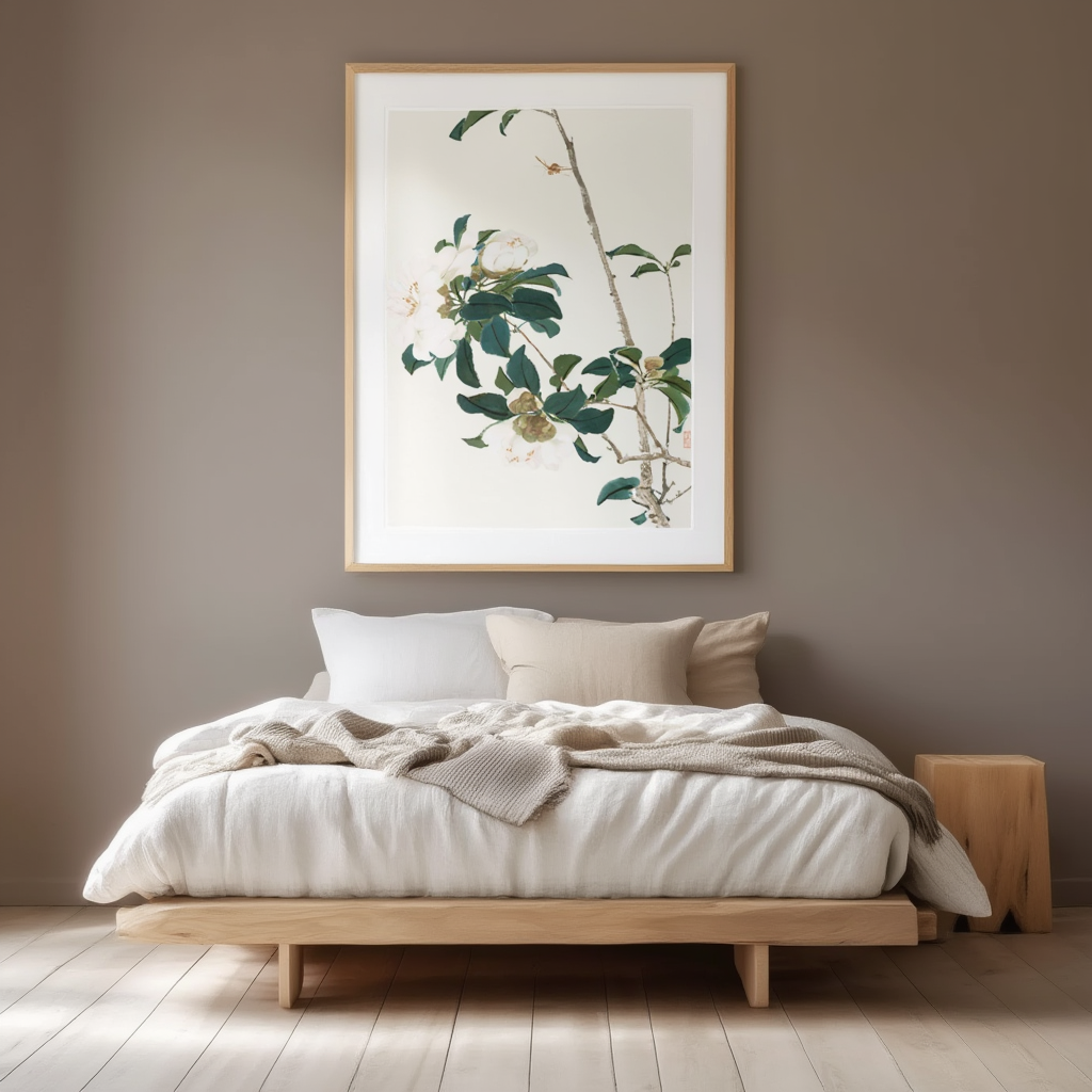 White Orchids Poster