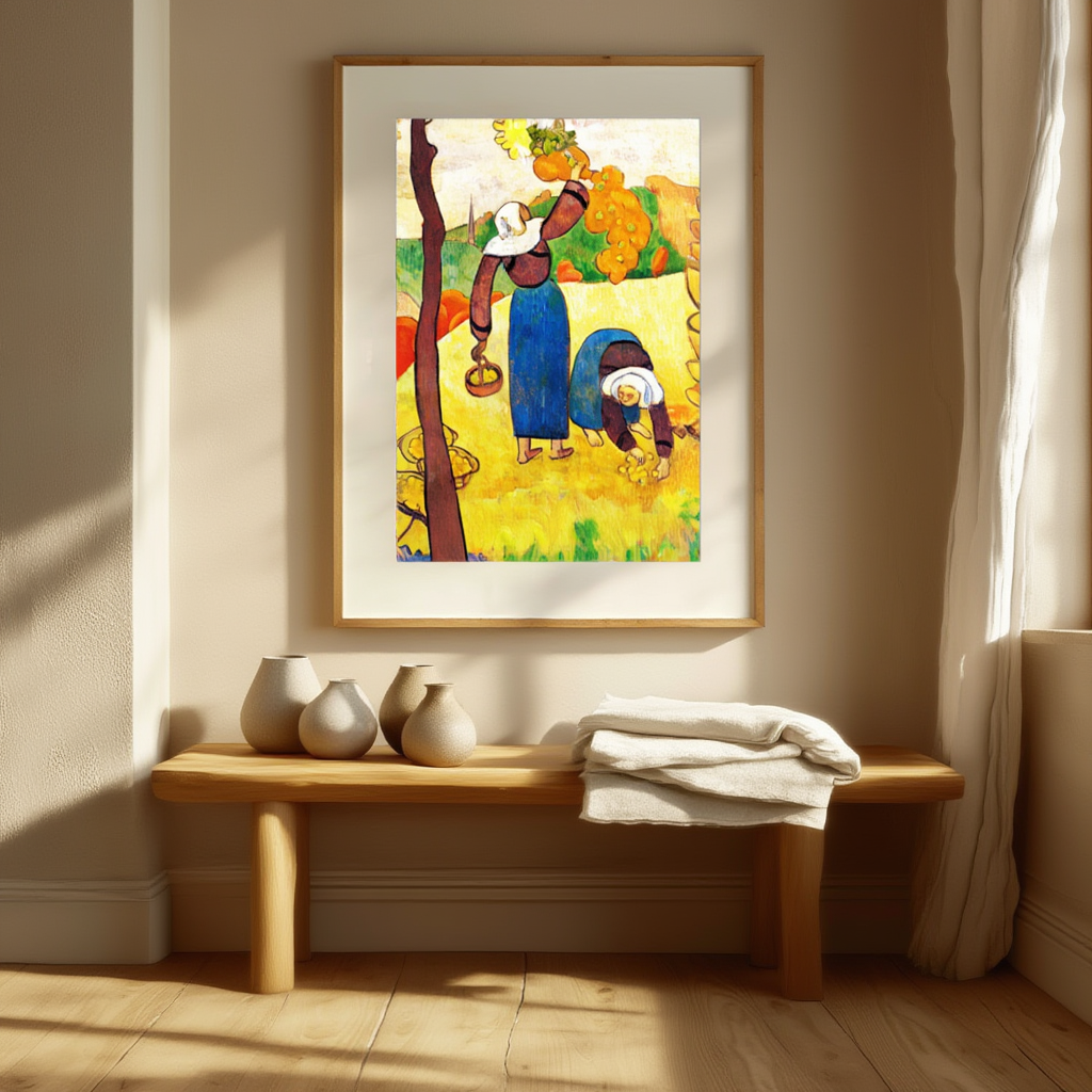 Émile Bernard - Breton Peasants