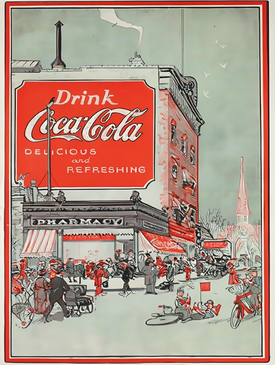 Coca-Cola Vintage Poster