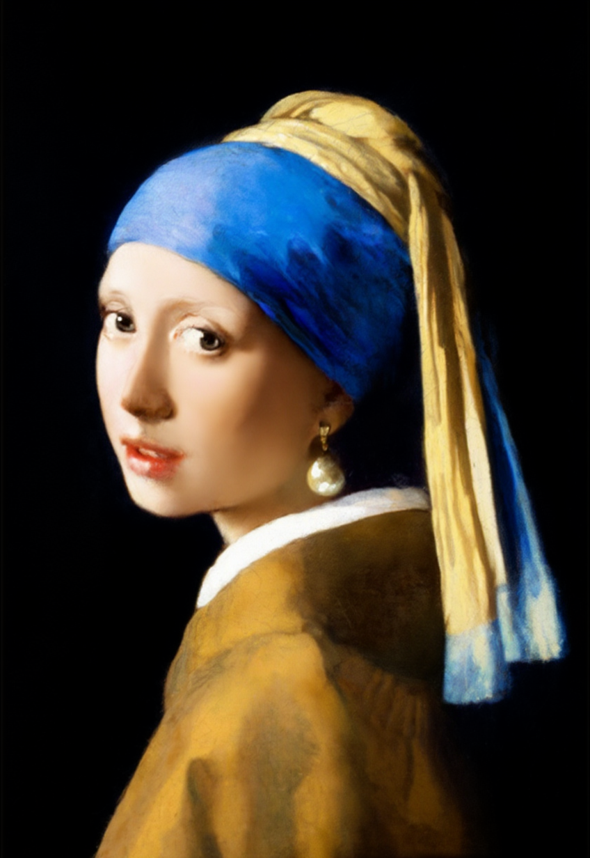 Girl with a Pearl Earring – Johannes Vermeer Poster | Iconic Dutch Golden Age Portrait Art Printnt
