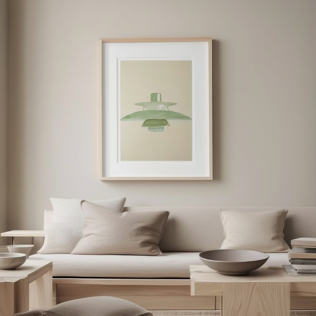 Luminous Dreams – Artistic Lampshade Print