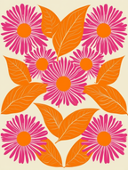 6 Mix & Match Floral Prints | Botanical Wall Art Collection - Hakyarts