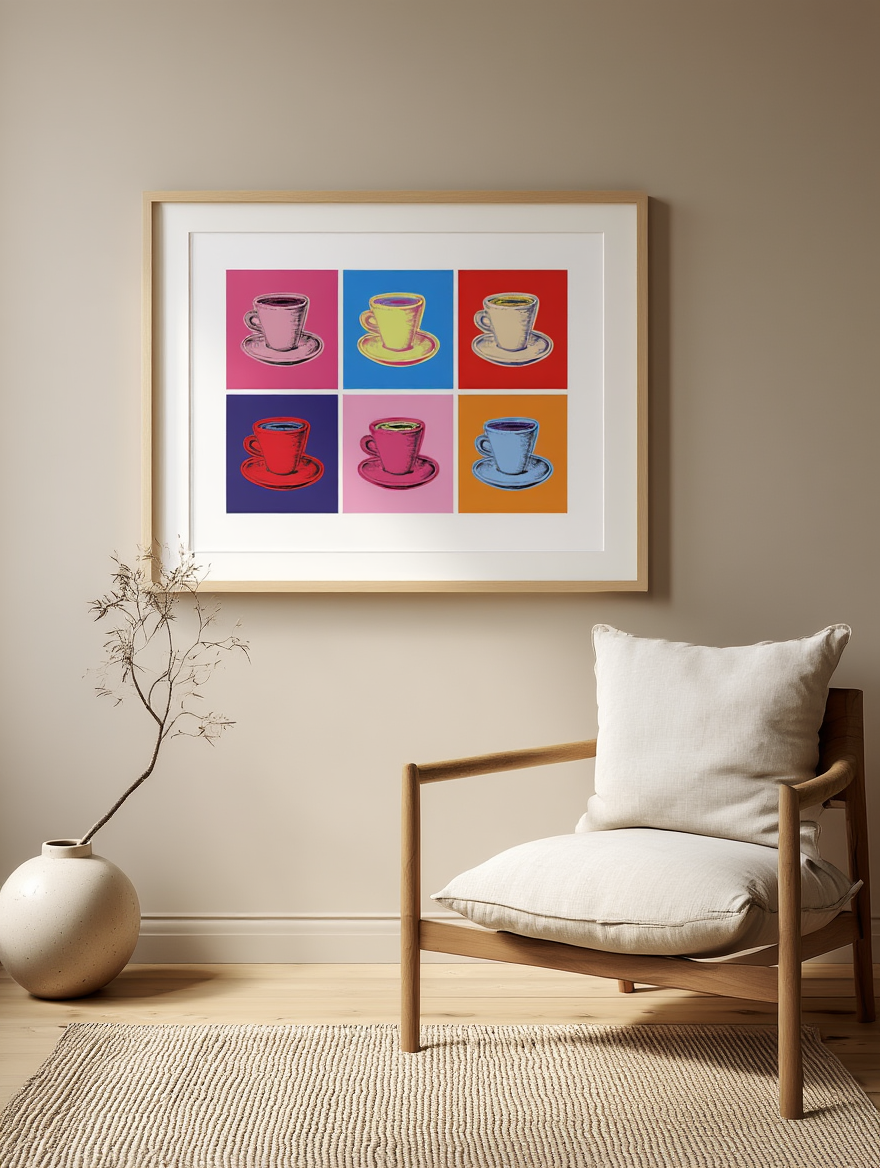 Andy Warhol - Coffee of Mug Poster