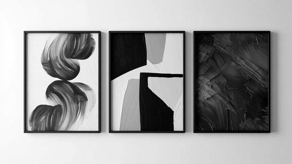 Minimalist Texture Painting Collection – Version 2 – Set of 3