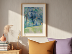 Le Matin en Provence – Paul Cézanne Poster | Post-Impressionist Landscape Art Print