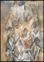 Still Life with Metronome by Georges Braque – Vintage Cubist Still Life Wall Art Print - Hakyarts