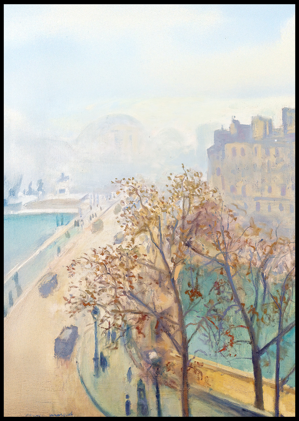 Albert Marquet - Le Pont-Neuf, Brume d’Automne