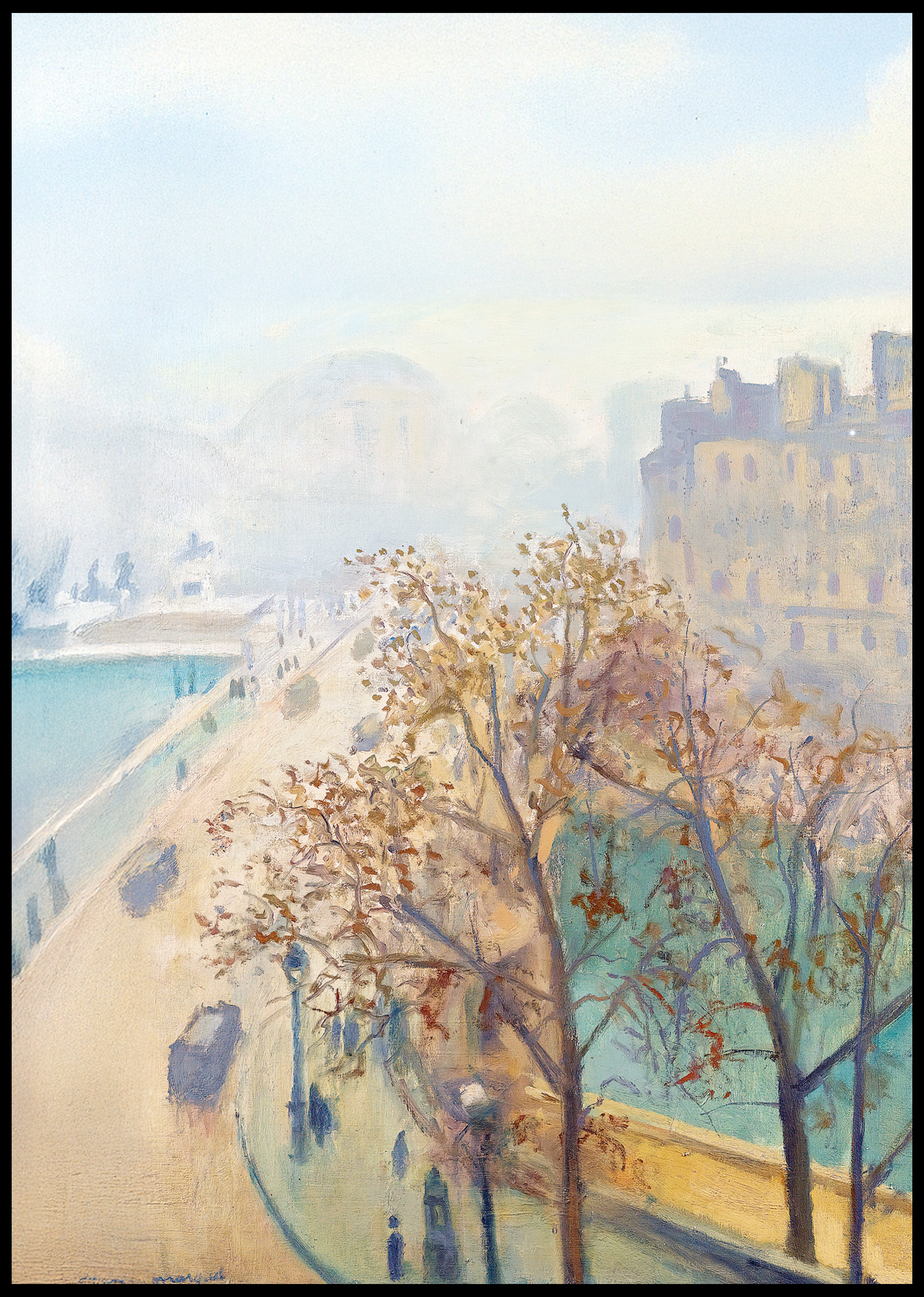 Albert Marquet - Le Pont-Neuf, Brume d’Automne