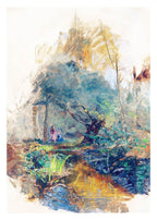Children by a Mountain Creek - Hakyarts