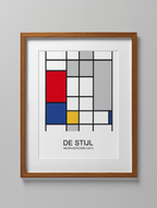 Modernist Balance – Piet Mondrian Geometric Wall Art Prints - Hakyarts