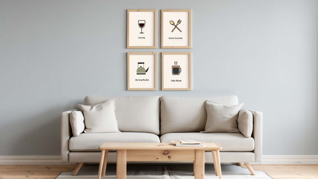 Minimalist Kitchen Dinner Collection – Set of 4