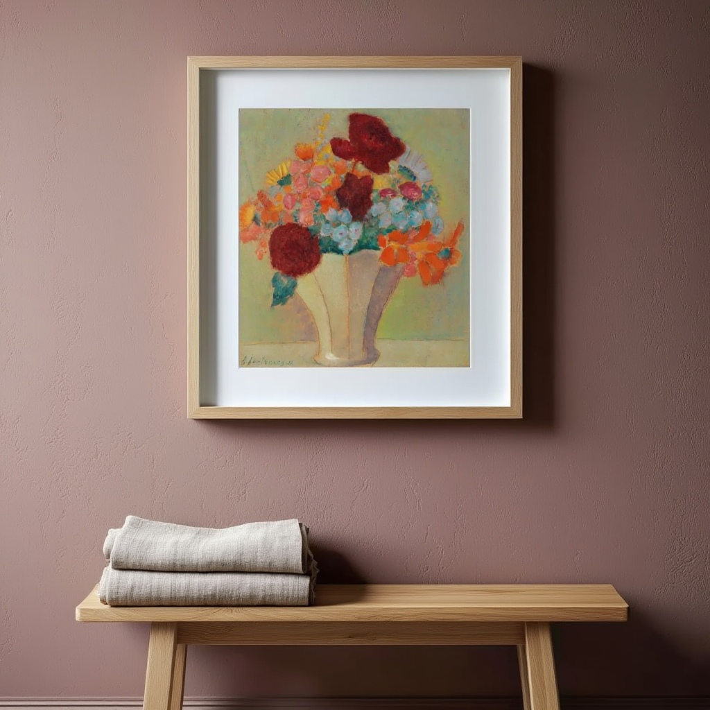 Alexej von Jawlensky Poster - Helles Bouquet Poster