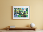 Gartenbild – August Macke Poster | Vintage Expressionist Art Print