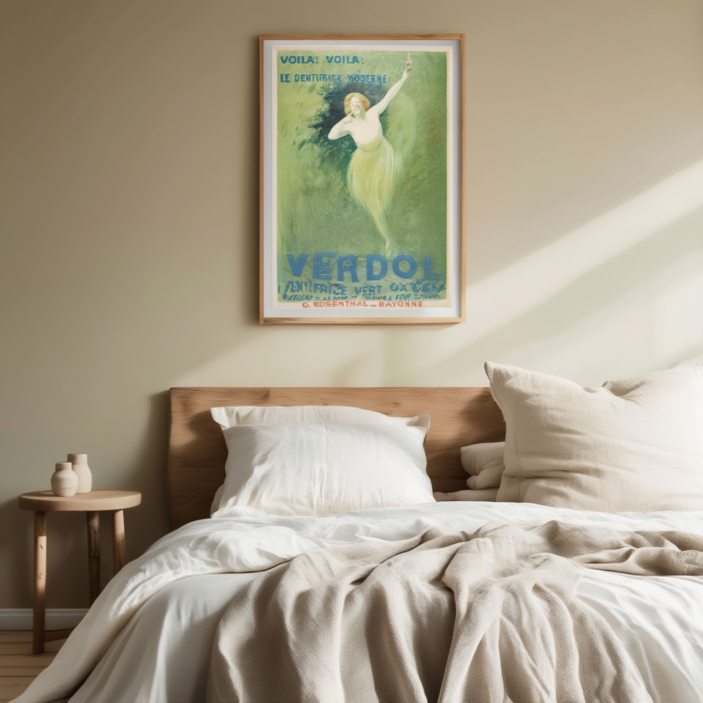 Verdol, Dentifrice Vert Oxygéné by Leonetto Cappiello – Vintage Advertising Art Print